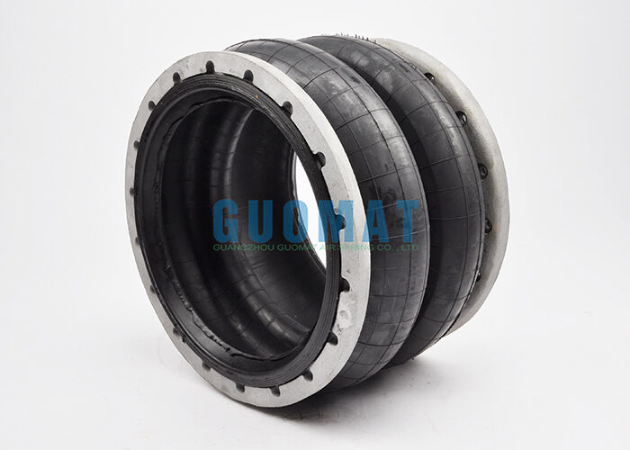 W01-358-7191 Firestone Flange Air Spring 28 Style الرقبة المضغوطة الرقبة الخواتم الحبة الألومنيوم أكياس الهواء المطاطية