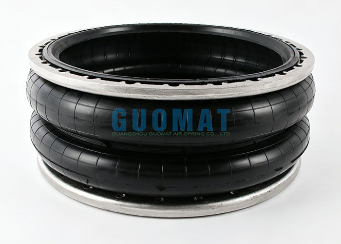 215 Double Air Bellow W01-358-7230 Firestone Air Spring رقبة مزدوجة من الألومنيوم